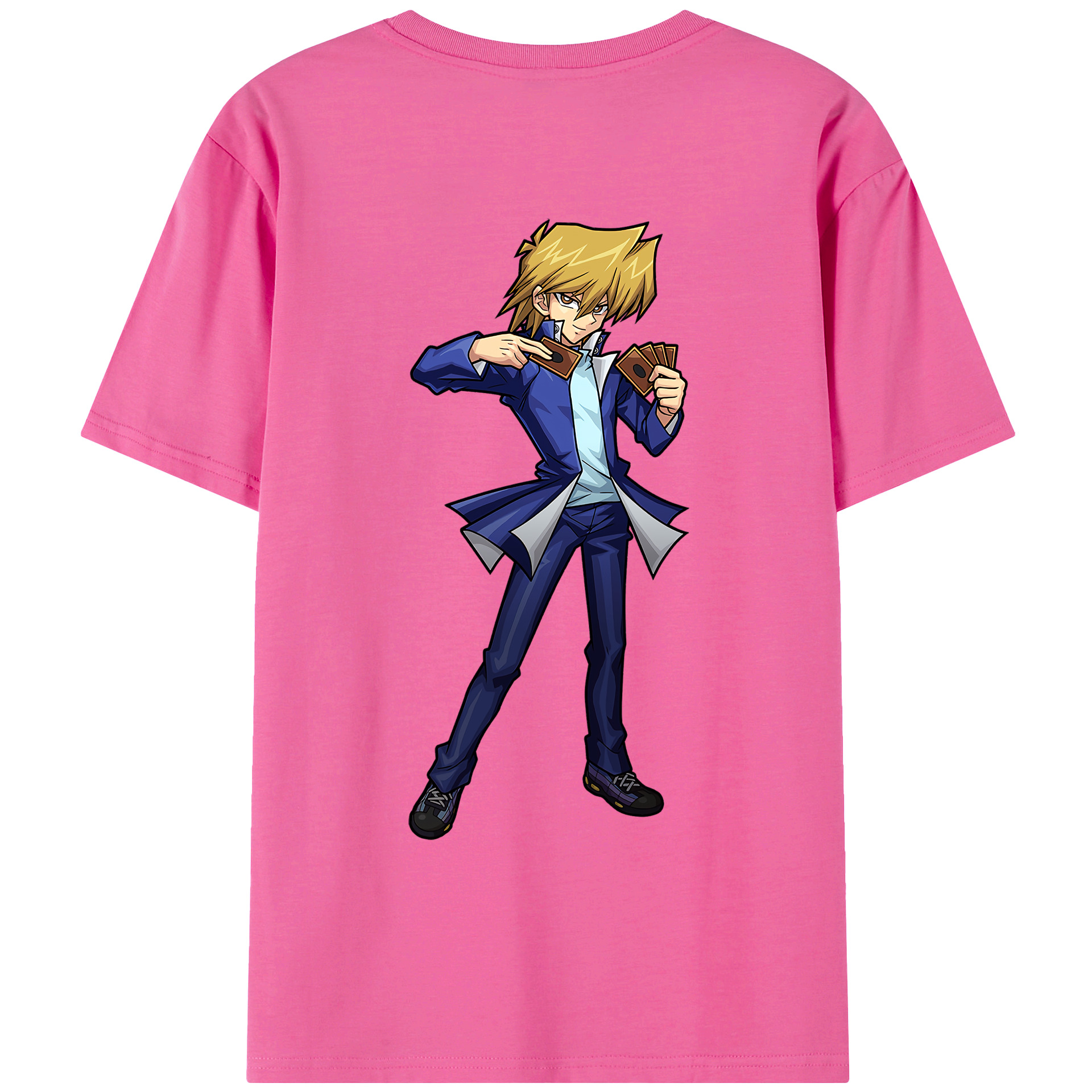 （画像用） 遊☆戯☆王 Yu-Gi-Oh! レディース半袖Tシャツ(バックプリント)